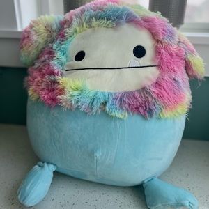 Squishmallows Kellytoy Zozo the bigfoot squishmallow 16” stuffed plush